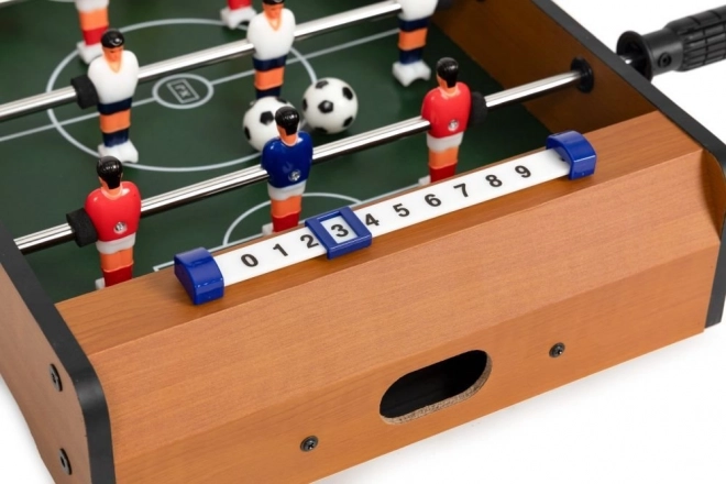 Mini houten tafelvoetbal voor kinderen