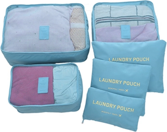 Overzichtelijk inpakken dankzij mesh-deksels