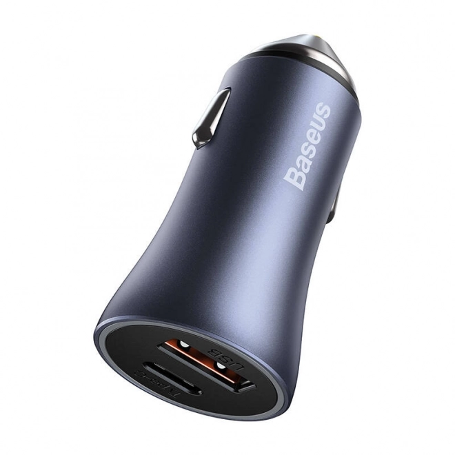 Autolader Baseus met USB en USB-C, 40W