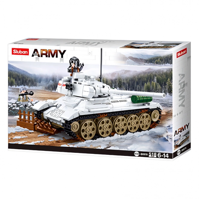 Sluban Slag om Boedapest M38-B0978 Witte tank T-34/85