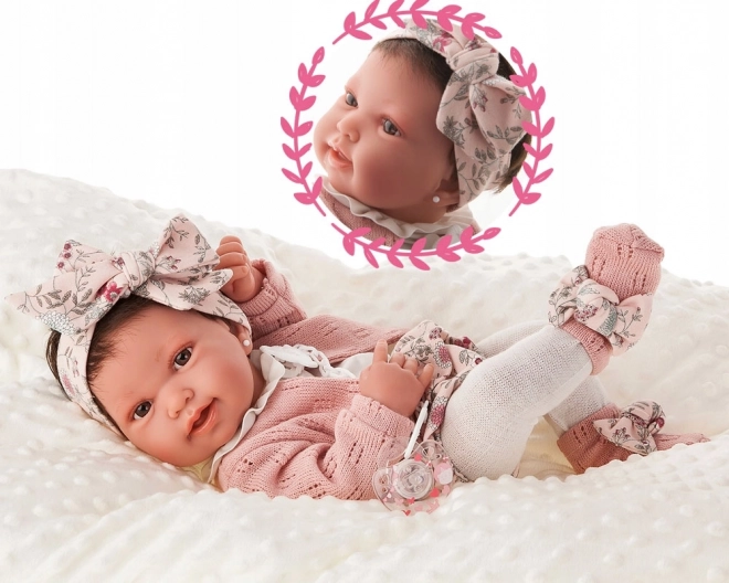 Antonio Juan 5036 Pipa Realistische baby met volledig vinyl lichaam - 42 cm