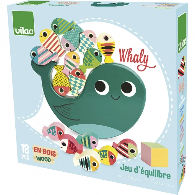 Vilac Motorische balansspel Walvis