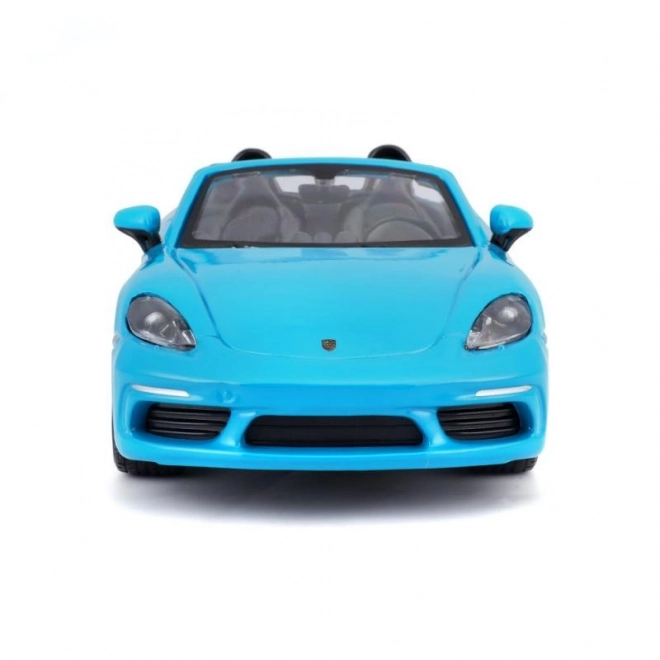 Bburago 1:24 Porsche 718 Boxster Blauw
