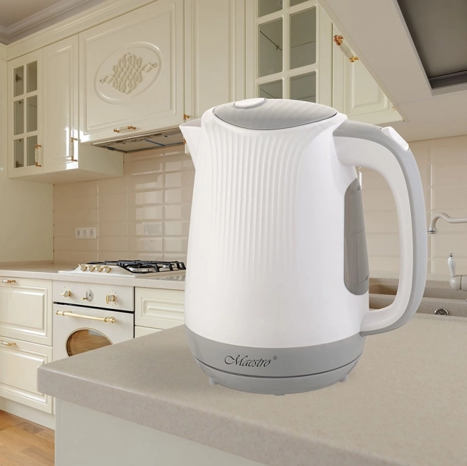 Elektrische waterkoker Maestro 1,7 l 2200 W wit