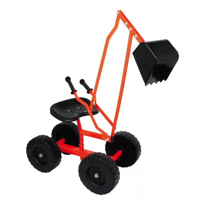 Kleine Voet Graafmachine met Wielen