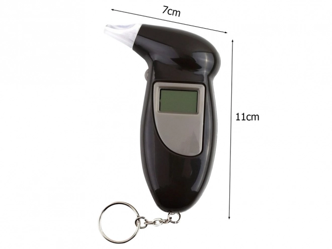 Alcotester met lcd en vervangbare mondstukken