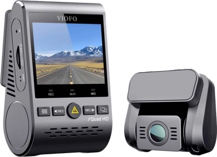 VIOFO duale dashcam 2K + Full HD met Wi‑Fi en GPS