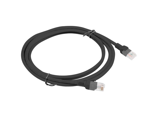 Patchkabel categorie 6 2m zwart
