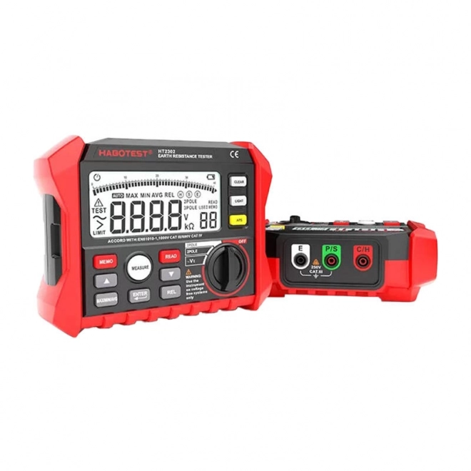 Digitale aarding weerstand tester Habotest