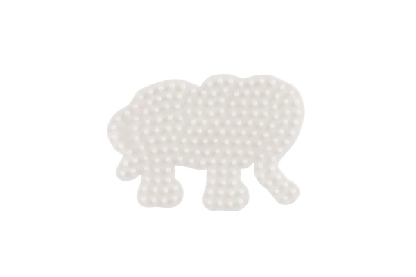 Strijkkralen onderplaat Hama MIDI olifant, pinguïn, hond kunststof 3 stuks op kaart 12x18x3cm
