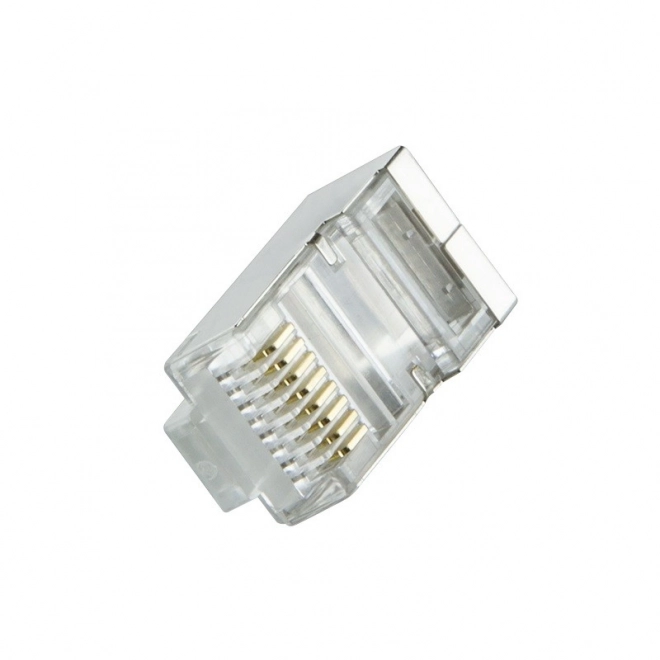 RJ45 CAT.6 connectoren met bescherming, zwart