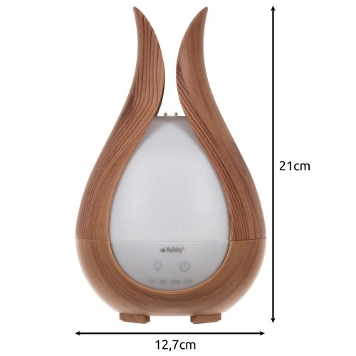 Aroma diffuser en luchtbevochtiger 200ml Ruhhy