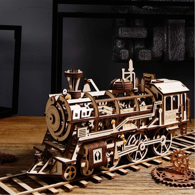 Rokr 3D houten puzzel locomotief 350 stukjes