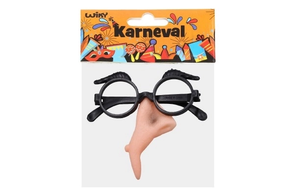 Set carnaval - heks (neus + bril)