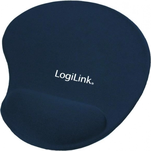 Muismat met gelpolssteun blauw