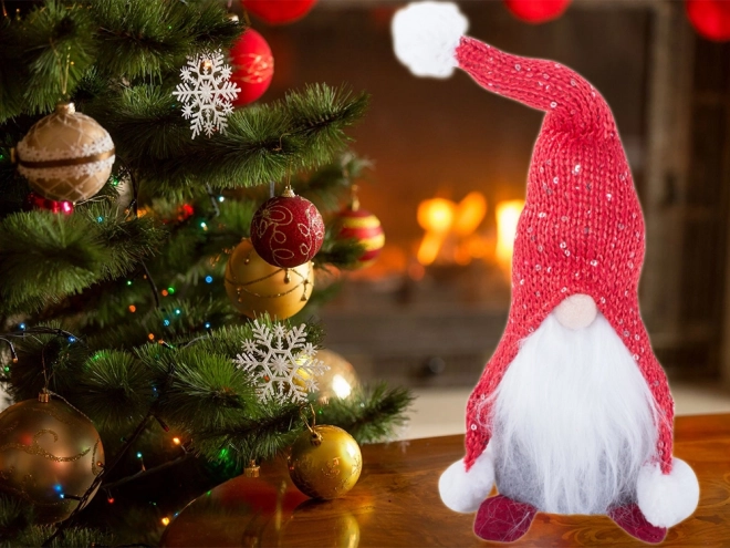 Kerstdecoratieve kabouter voor thuis