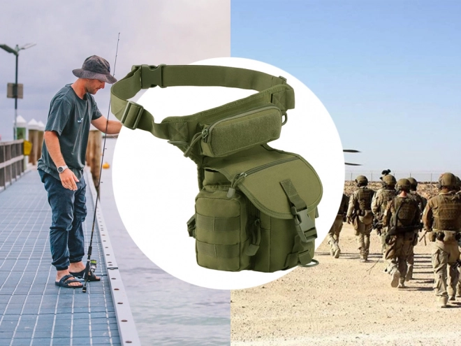 Multifunctionele tactische heuptas voor de dij