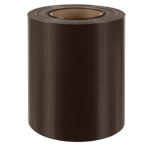 Hekband 19cmx35m 450g/m2 bruin 23702
