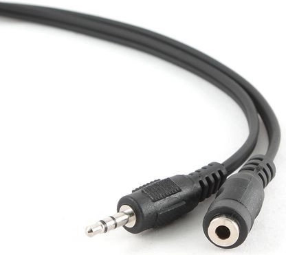 Minijack stereo verlengkabel 2 m