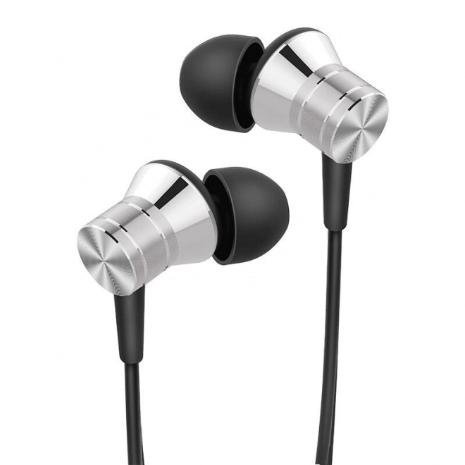 In-ear hoofdtelefoons 1MORE Piston Fit met kabel (zilver)