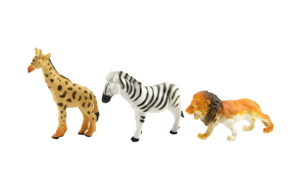 Realistische figuren uit de wilde natuur