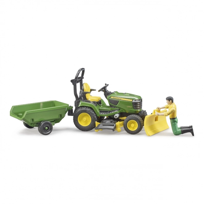 Bruder Tuintractor John Deere X949 met tuinman