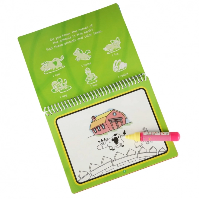 Waterboekje met pen - Boerderij