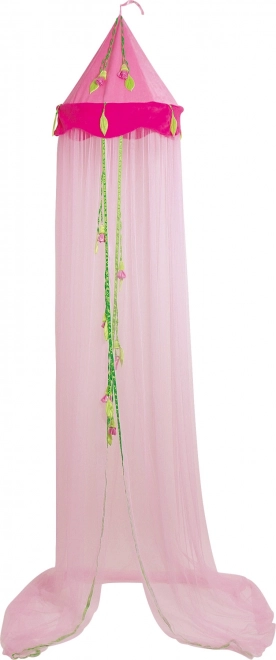 Baldakijn roze rozen Small Foot