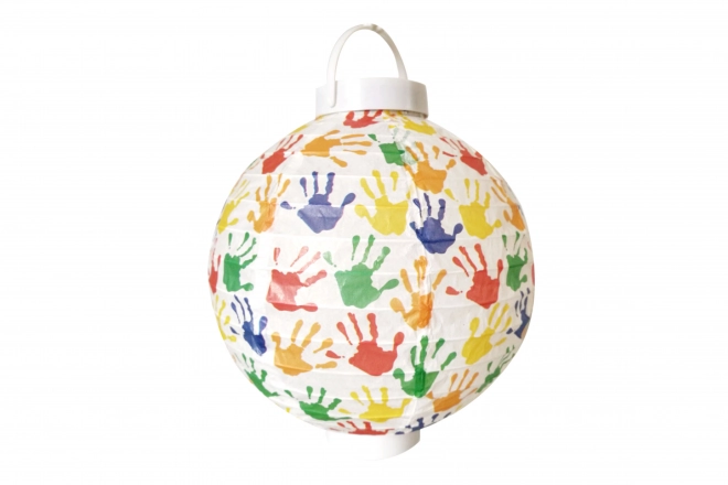 Lampion 20 cm op batterijen