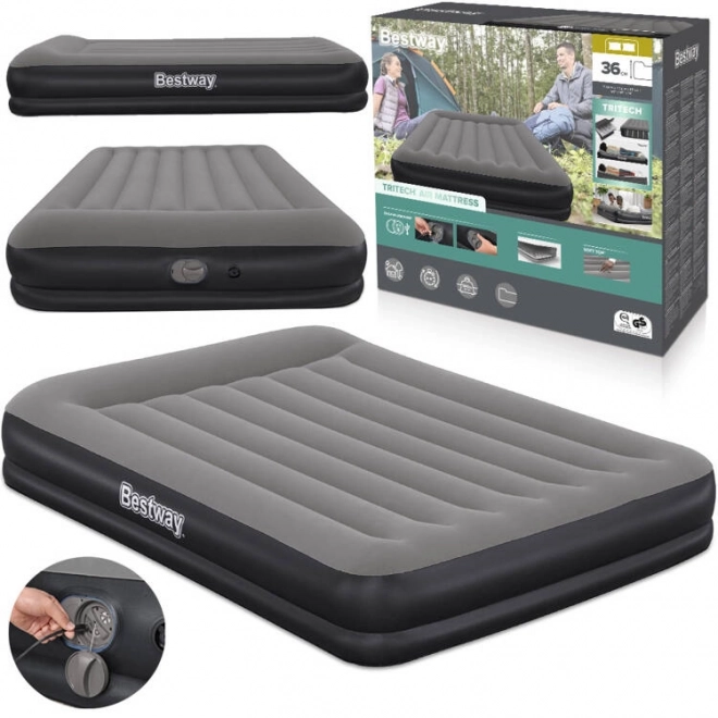 Opblaasbaar luchtmatras Tritech met USB-pomp