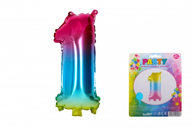 Regenboog Opblaasbare Ballon Nummer 1