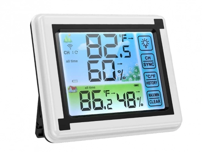 Draadloos weerstation met hygrometer