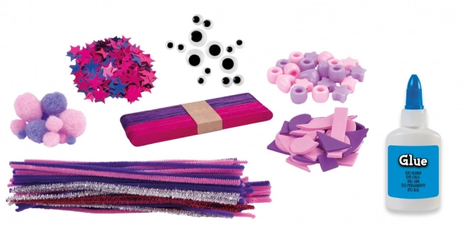 Basic Craft grote creatieve box roze