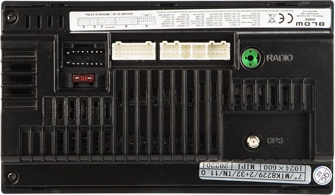 Android-multimedia en 7" aanraakscherm