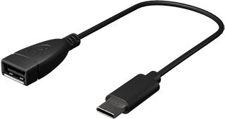 Eenvoudige voeding via USB + USB‑C-adapter meegeleverd