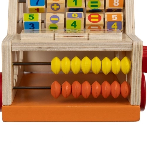 Houten educatieve auto-kast Kruzzel