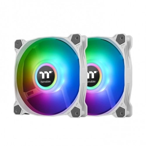 Ventilator Thermaltake Pure Duo 12 ARGB Sync Radiator Fan 2 Pack wit