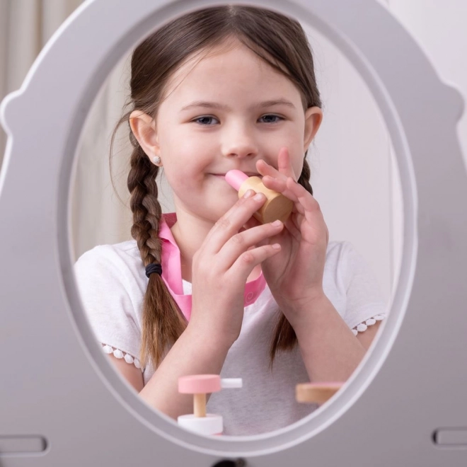 Bigjigs Toys houten cosmeticaset in koffer (11-delig)
