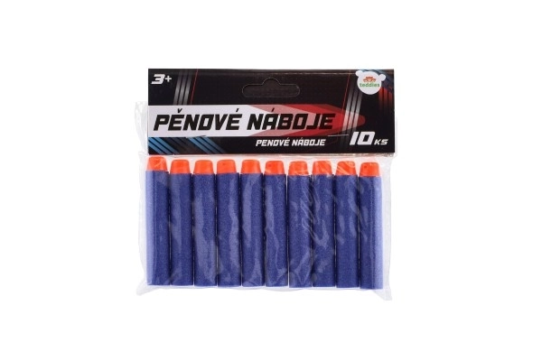 Vervangende schuimpatronen voor Nerf pistool - 10 stuks
