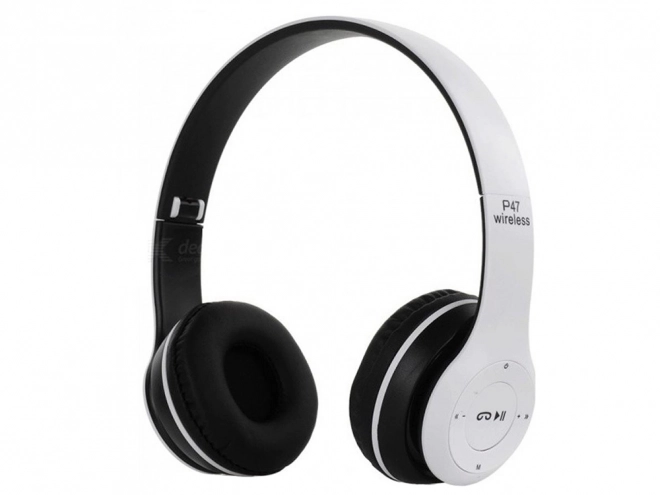 Draadloze hoofdtelefoon p47 bluetooth microfoon mp3