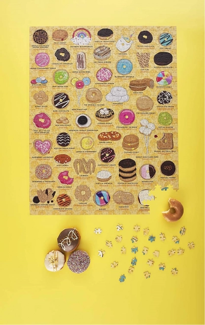 Puzzel Ridley's Games voor donutliefhebbers 1000 stukjes
