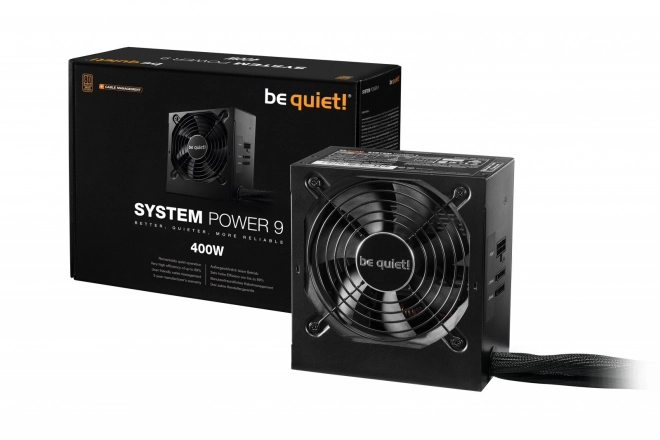 voedingsbron be quiet! System Power 9 CM 400W