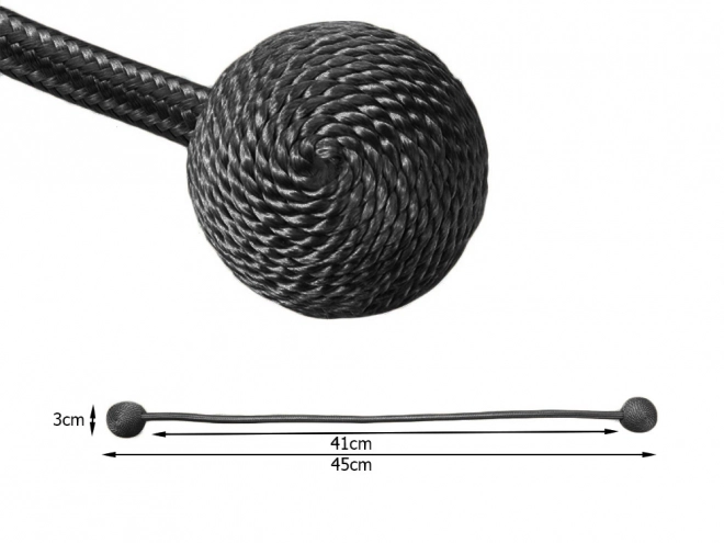 Decoratieve magnetische clips voor gordijnen – zwart