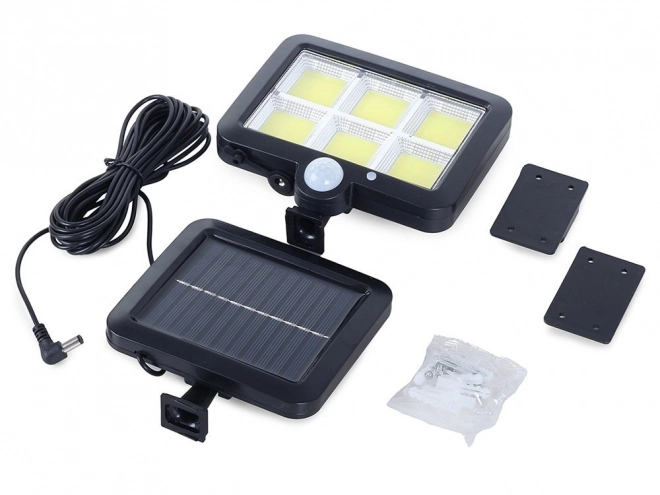 Solar lamp met bewegings- en schemersensor 120 LED