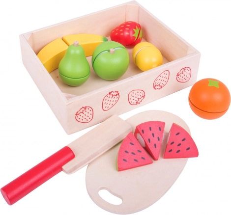 Bigjigs Toys Snijfruit in een doosje