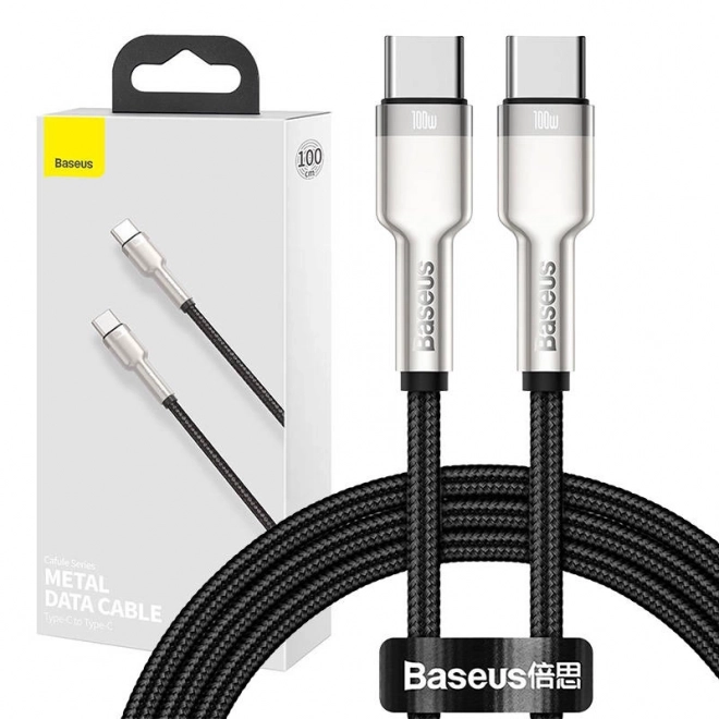 USB-C kabel Baseus 100W, 1m, zwart