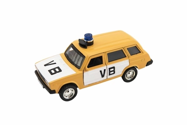 Politieauto VB Lada met terugtrekmotor, licht en geluid