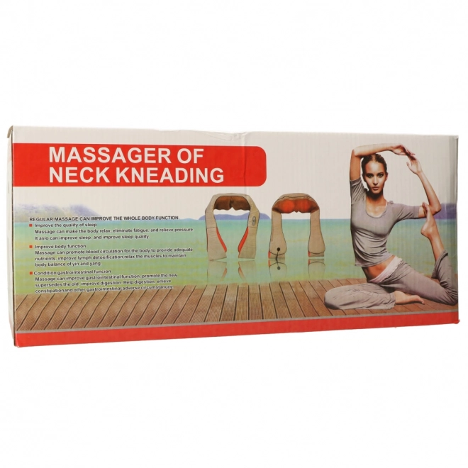 Shiatsu massagekraag met verwarming