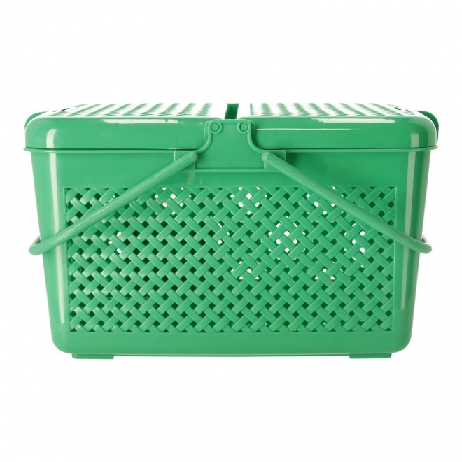 Afsluitbare picknickmand - rechthoekig, POLS PRODUCT