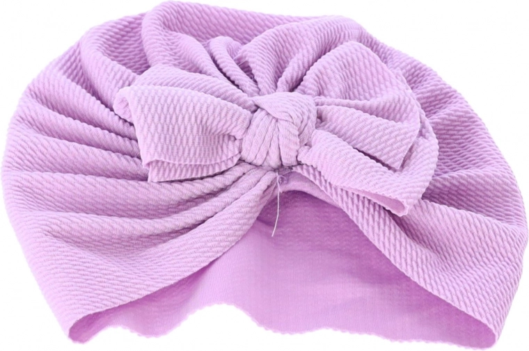 Schattige strik en turbanmodel